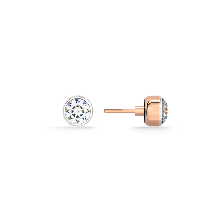 Axis Dot 9KT Gold Lab Grown Diamond Stud Earring - 2