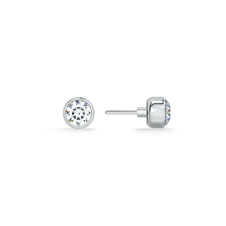 Axis Dot 9KT Gold Lab Grown Diamond Stud Earring - 1