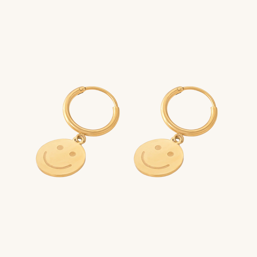 Smiley face earrings – Sunkissed & Something