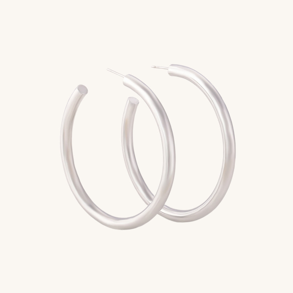 Timeless Styling C Hoops Earrings - view 5