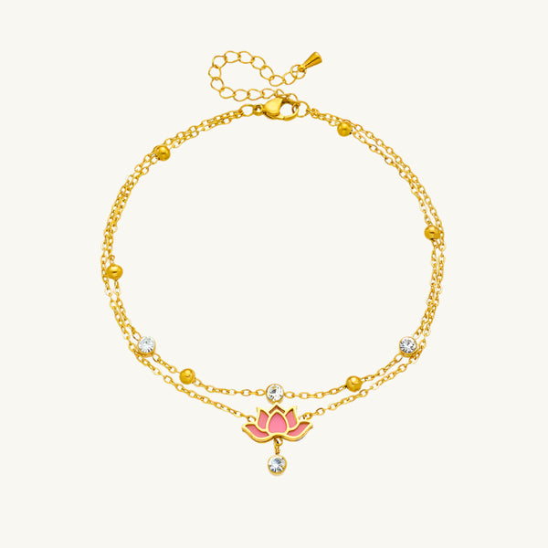 Water Lily Anklet