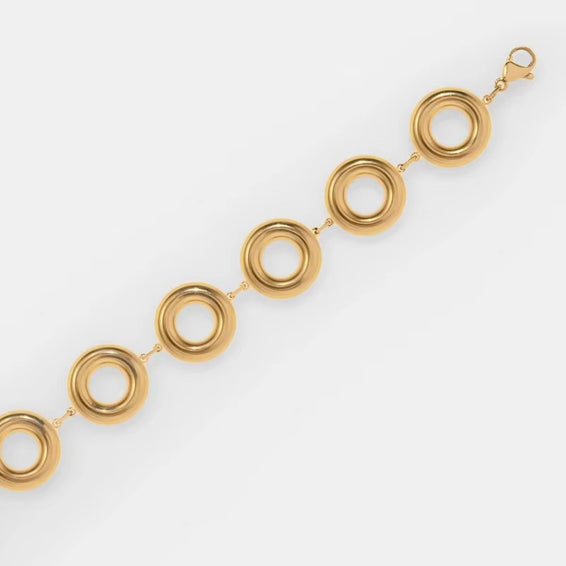 Punky Circle Chain Bracelet