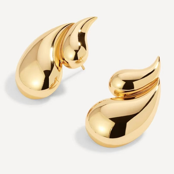 Chic Teardrop Stud Earrings