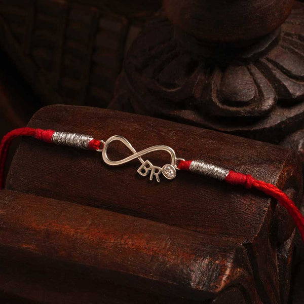 Forever Bond 0.02 Carat Lab-Grown Diamond 925 Silver Bro Rakhi