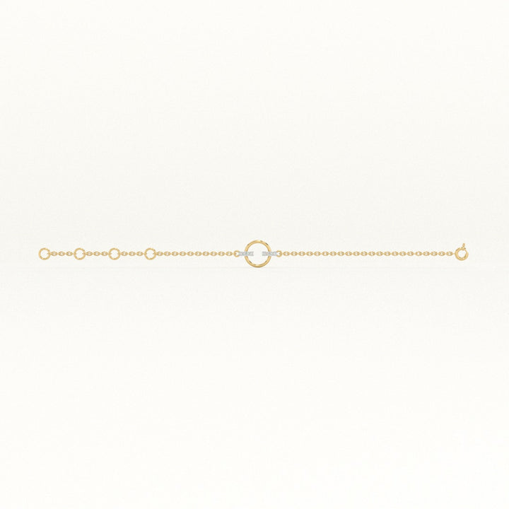 Halo Harmony 9KT 0.03 Carat Lab-Grown Diamond Bracelet4