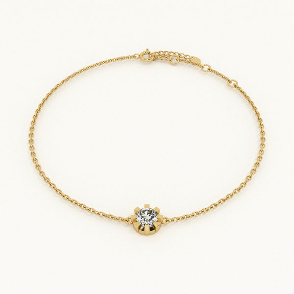 Serein Chain Lab-Grown Diamond Customizable Bracelet