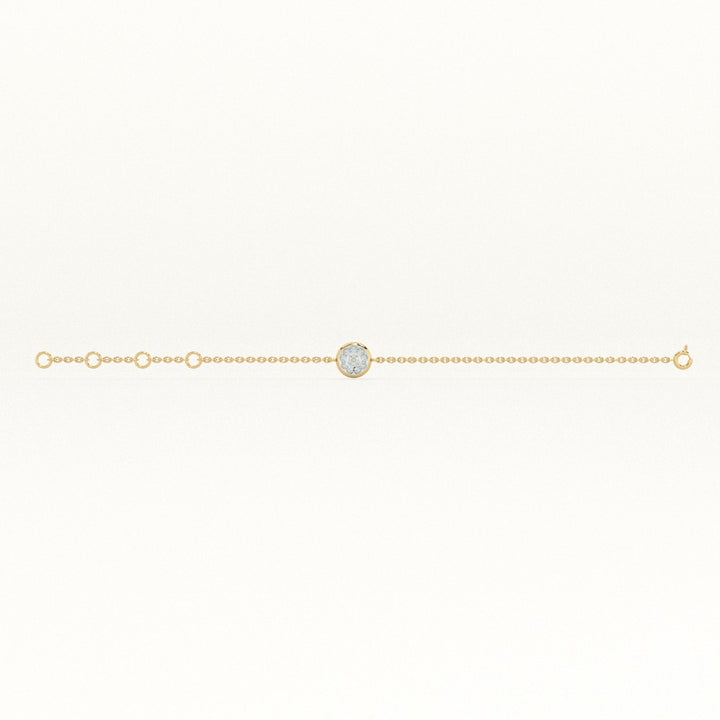 Solstice Spark 9KT 0.05 Carat Lab-Grown Diamond Bracelet-4