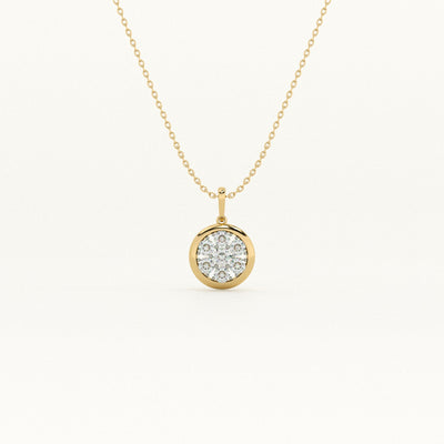 Ethereal Bloom Lab-Grown Diamond Customizable Necklace