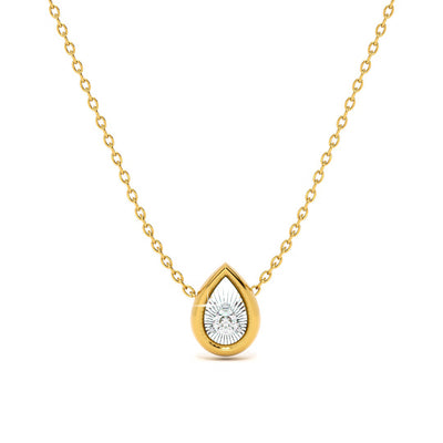 Tear of Light Lab-Grown Diamond Customizable Necklace