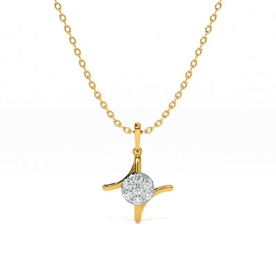 Charm Axis Lab-Grown Diamond Customizable Necklace