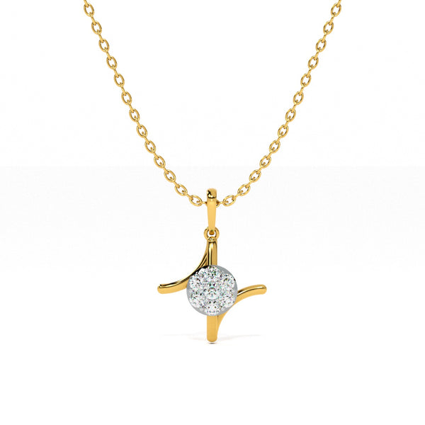 Charm Axis Lab-Grown Diamond Customizable Necklace
