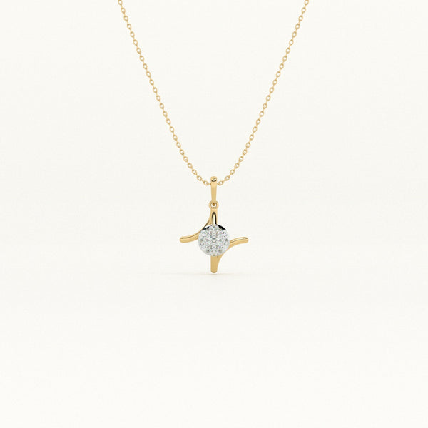 Charm Axis Lab-Grown Diamond Customizable Necklace