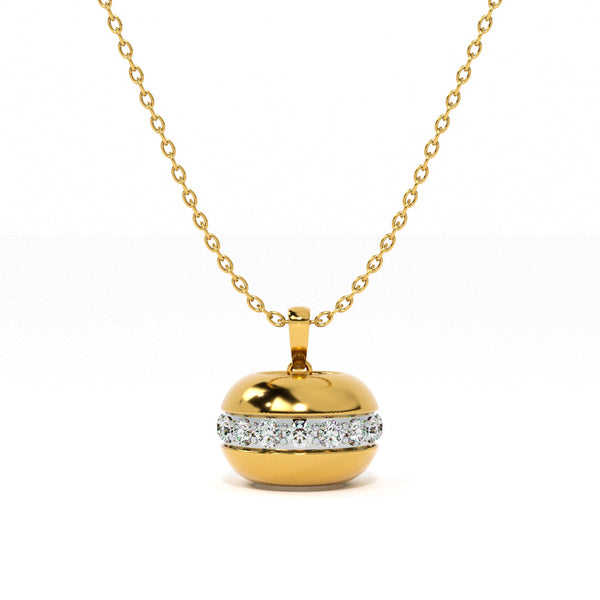 Twilight Bell Lab-Grown Diamond Customizable Necklace