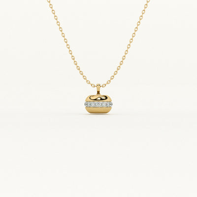 Twilight Bell Lab-Grown Diamond Customizable Necklace