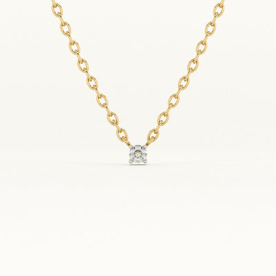 Solo Glow Lab Grown Diamond Customizable Pendant