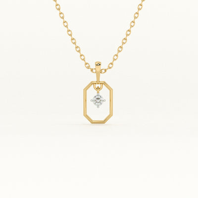 Vera Glow Lab Grown Diamond Customizable Pendant