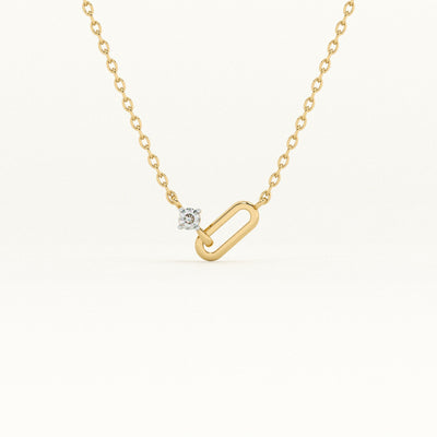 Guardian Stone Lab Grown Diamond Customizable Necklace