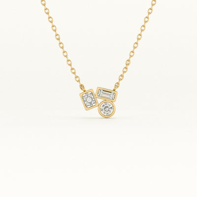 Symphony Of Stones Lab Grown Diamond Customizable Necklace