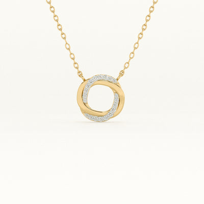 Cherished Connection Lab Grown Diamond Gold Necklace