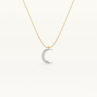 Moonlight Lab Grown Diamond Customizable Necklace