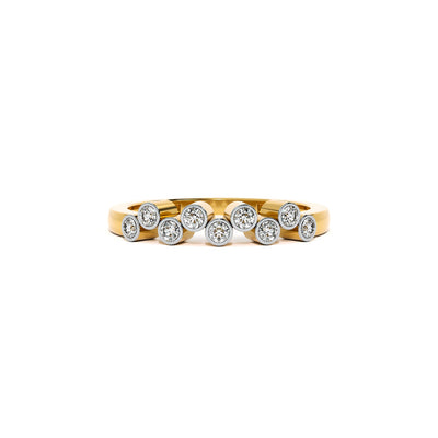 Twinkle Trail 9KT Gold Lab Grown Diamond Ring