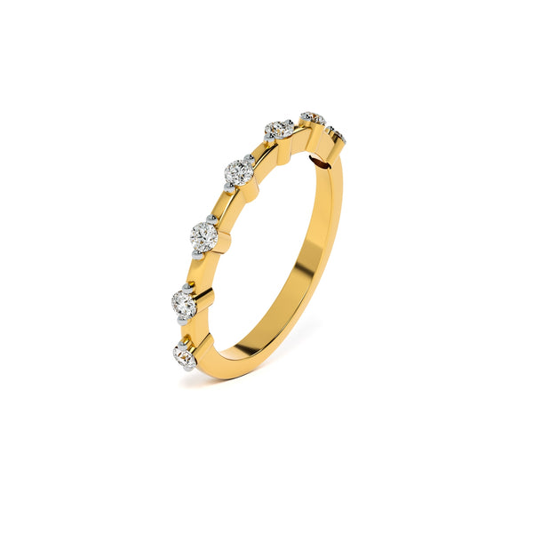 Eternity Dot 9KT Gold Lab Grown Diamond Ring