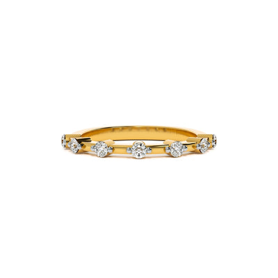 Eternity Dot 9KT Gold Lab Grown Diamond Ring