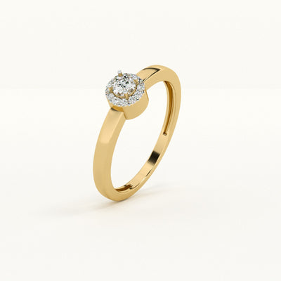 Radiant Crown Lab-Grown Diamond Customizable Ring