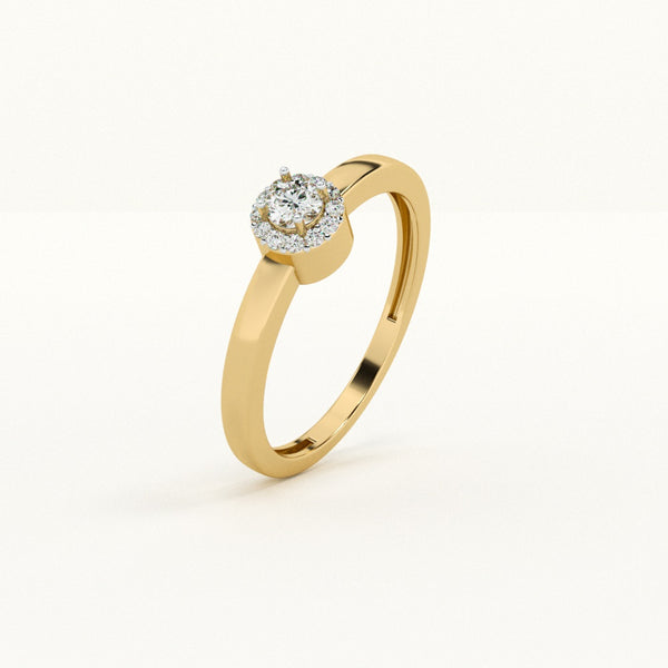 Radiant Crown Lab-Grown Diamond Customizable Ring