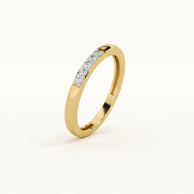 Linear Spark Lab-Grown Diamond Customizable Ring