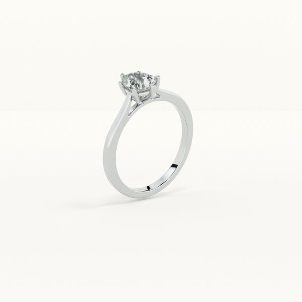 Peardrop 925 Silver Ring