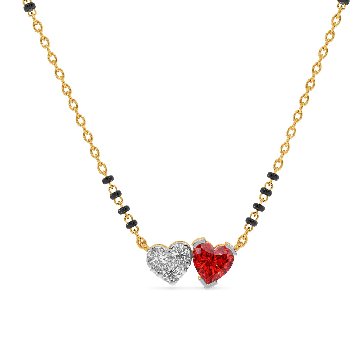 Soul Tied 9KT Gold Laboratory Grown Diamond Mangalsutra