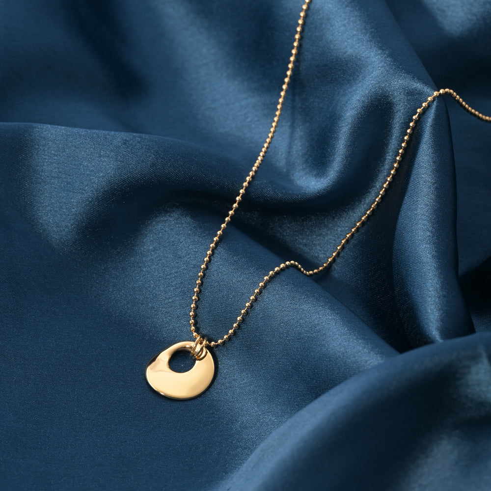 Circle Medallion Necklace - view 6