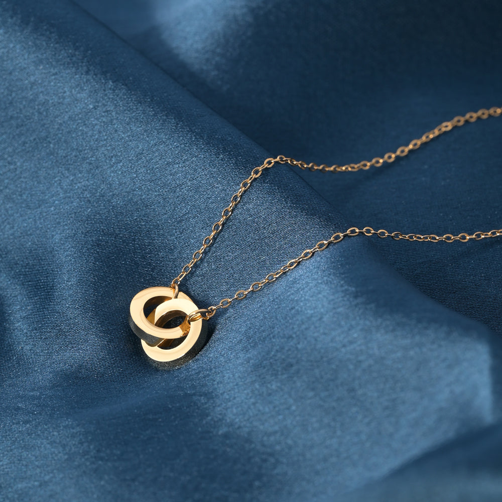 Linked Circles Harmony Necklace - view 8