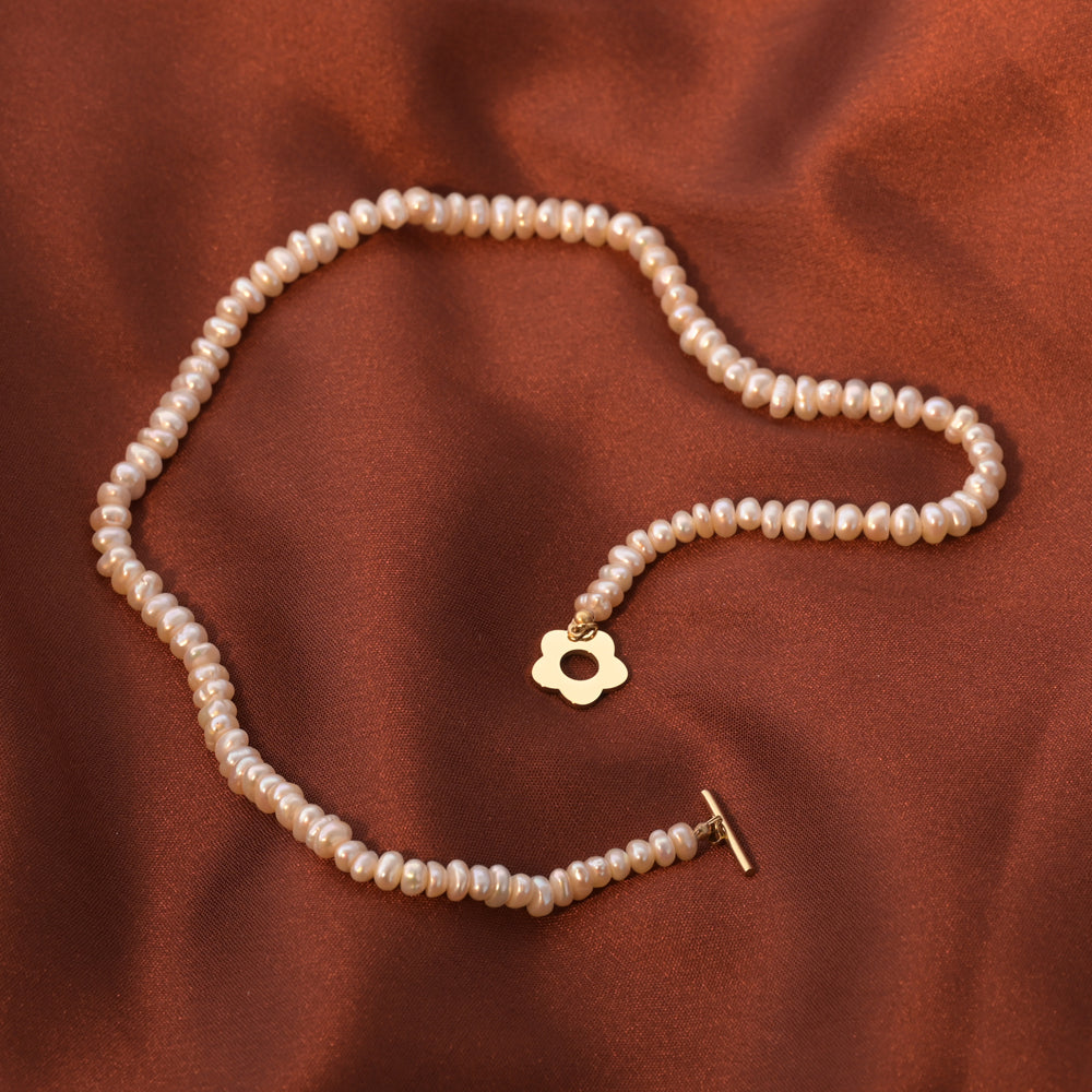 Vintage Pearl Necklace - view 6