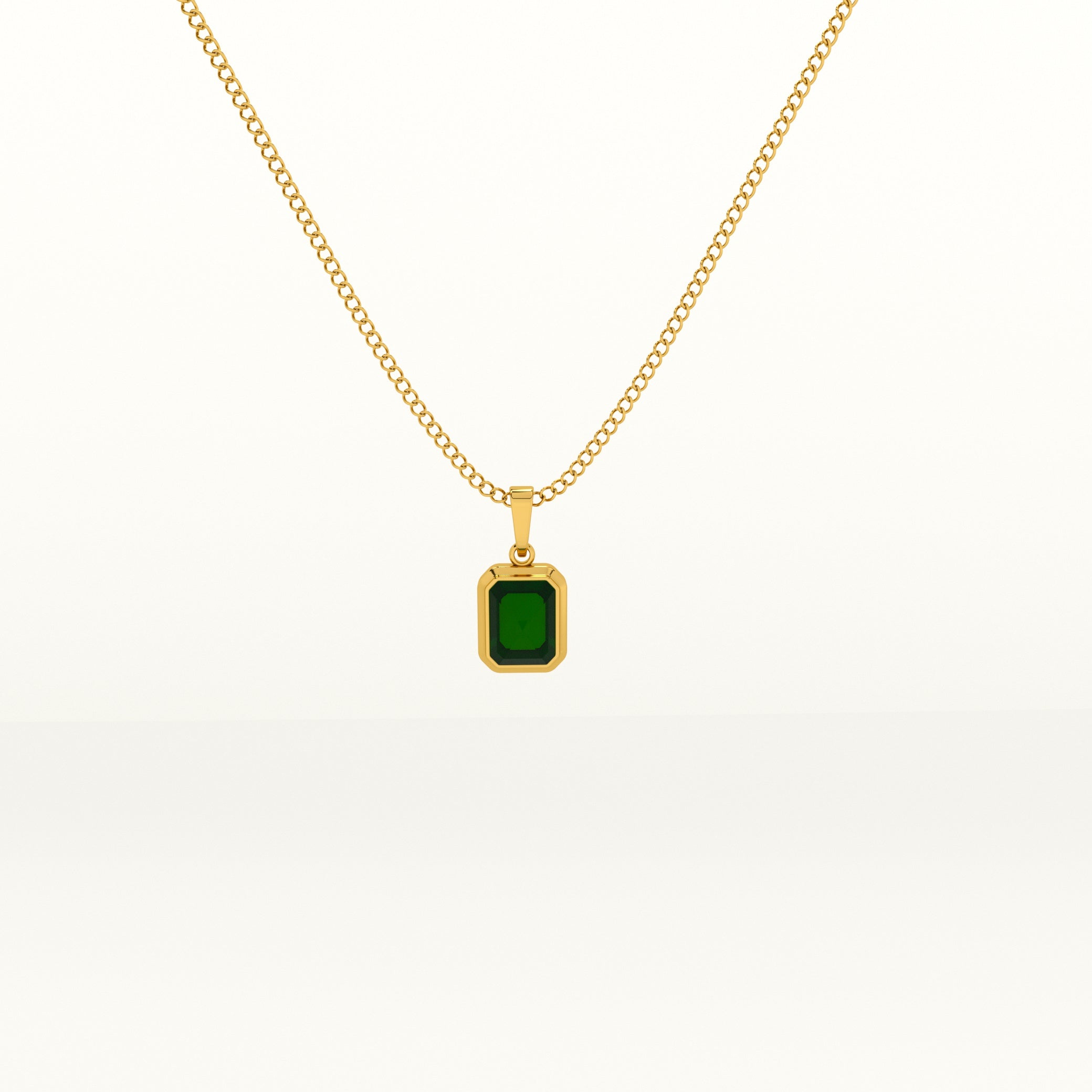 Classic Emerald Necklace