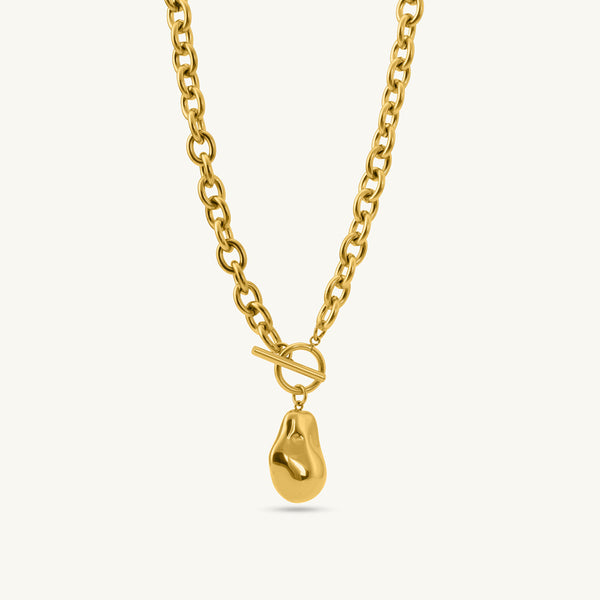 Golden Keepsake Charm Necklace