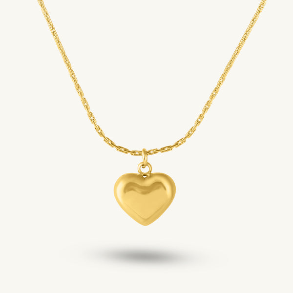 Chic Heat & Star Drop Necklace
