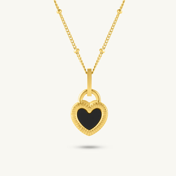 Dark Desire Heart Necklace