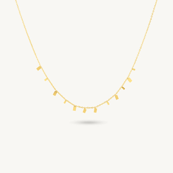 Luxe Bar Station Necklace