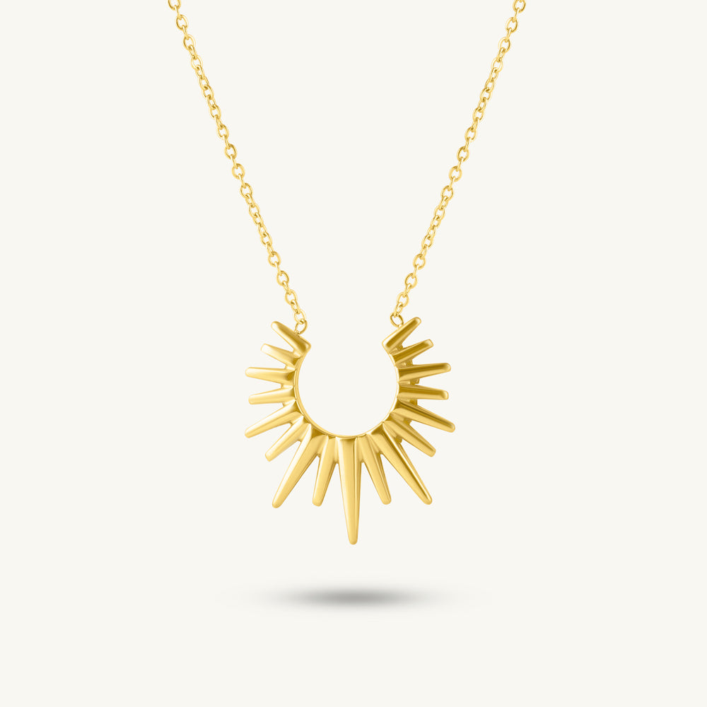 Golden Daystar Necklace