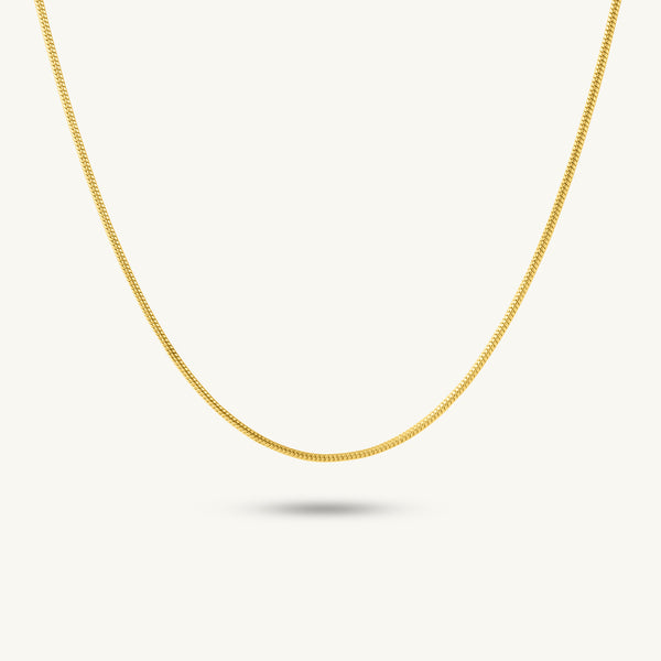 Golden Bolo Glide Necklace