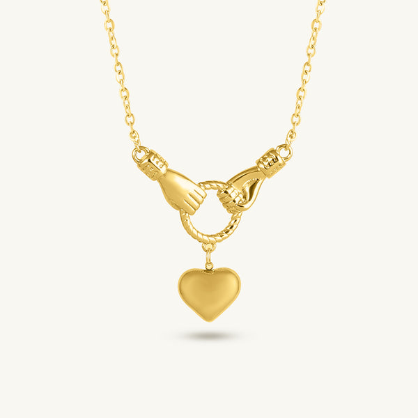 Unity Heart Pendant Necklace