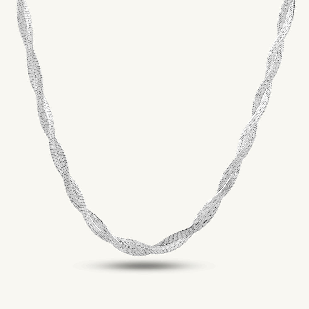 Twisted Dual-Strand Necklace