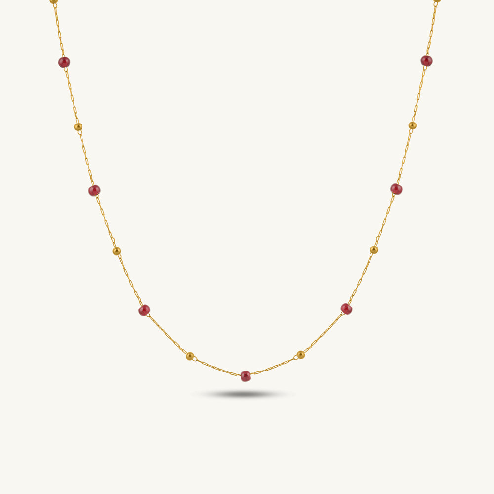 Crystal Bead Necklace