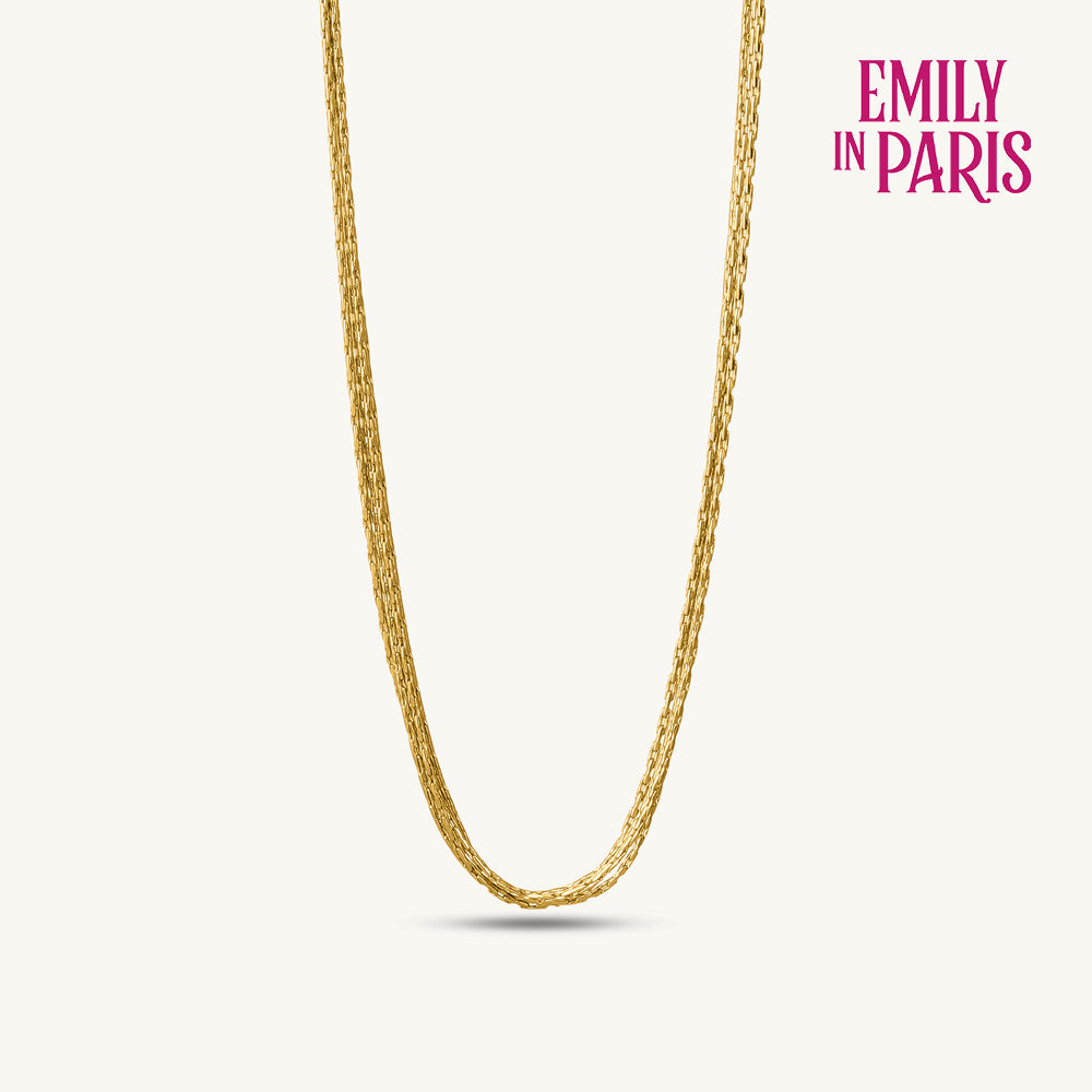 Radiant Layered Chain Necklace