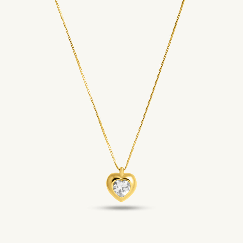 Protective Heart Pendant Necklace