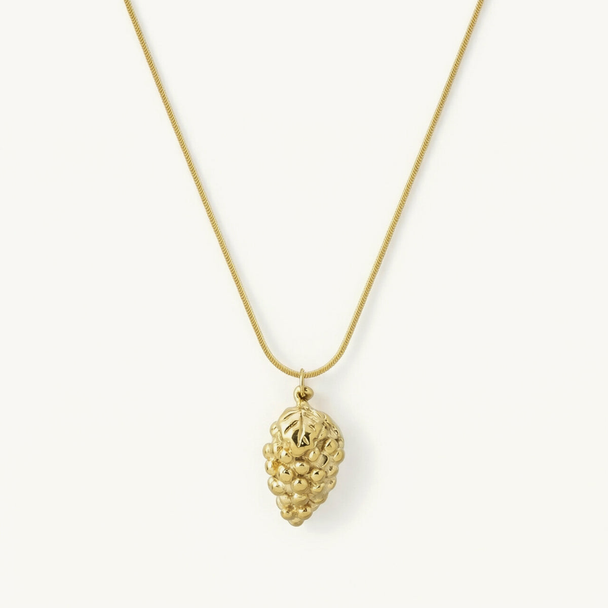 Beaded Motif Pendant Necklace