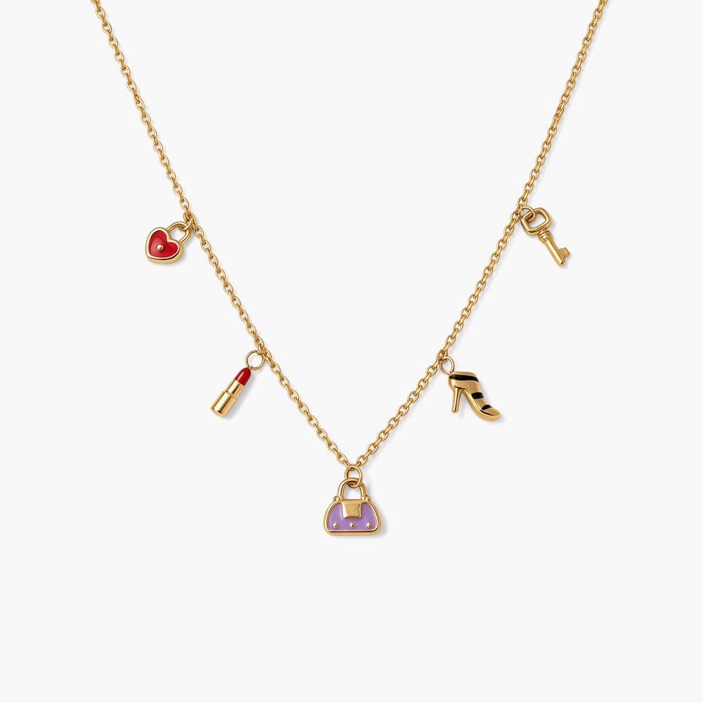 Signature Heart Charm Necklace