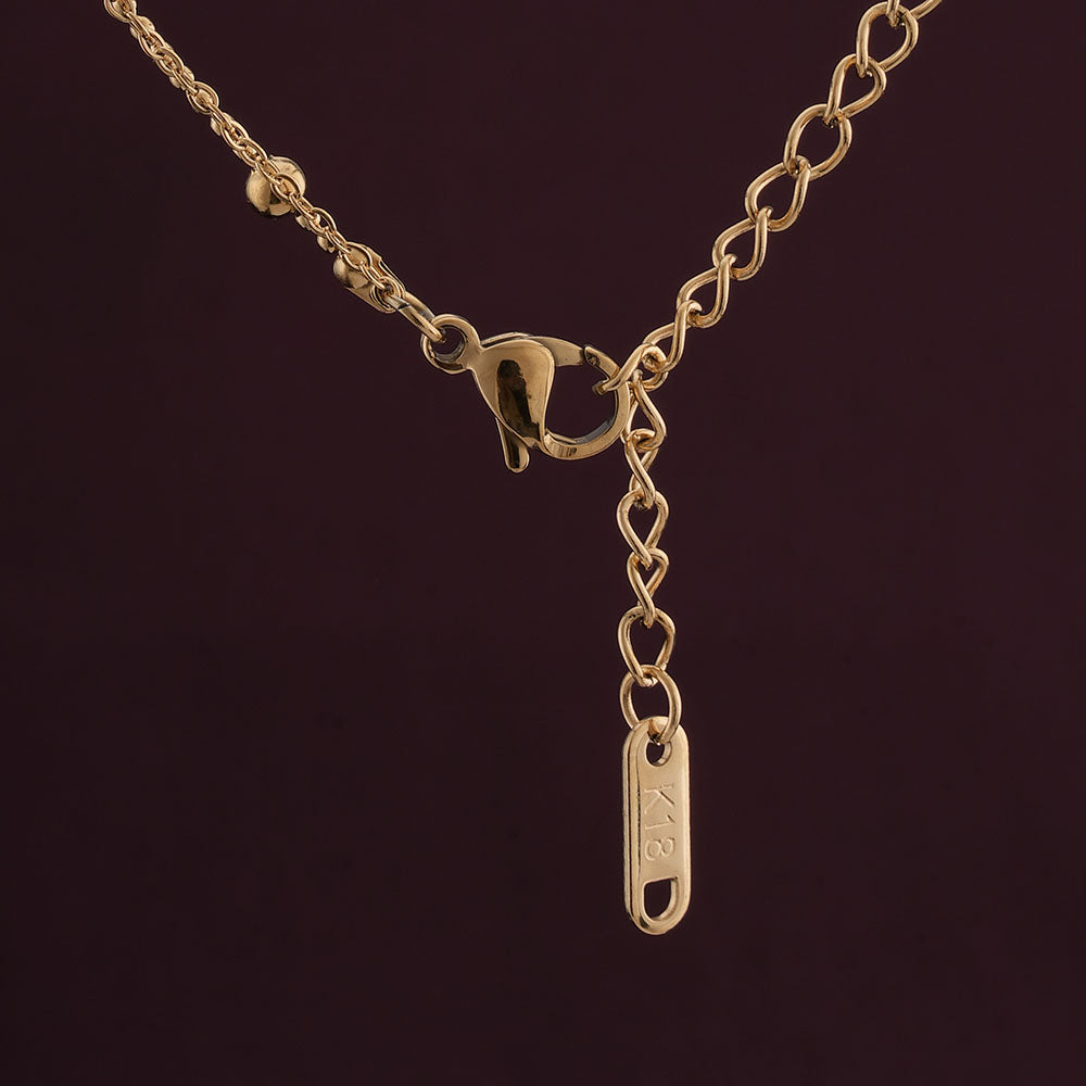 Double layer choker necklace - view 8